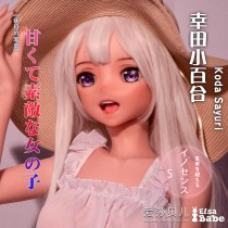 ElsaBabe 125cm 148cm 150cm Anime Style Platinum Silicone Sex Doll Anime Figure Body Real Solid Erotic Toy with Metal Skeleton, Koda Sayuri