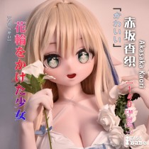 ElsaBabe Real Anime Doll Head Of 125cm 140cm 148cm 150cm 153cm Platinum Silicone Anime Sex Doll, Akasaka Kaori