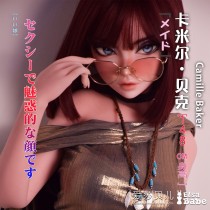 ElsaBabe Real Anime Doll Head Of 125cm 140cm 148cm 150cm 153cm Platinum Silicone Anime Sex Doll, Camille Baker
