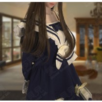 ElsaBabe Sex Doll Dress Uniform Silicone Sex Doll Clothes for 102cm Mikami Rena