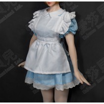 ElsaBabe Sex Doll Dress Maid Dress Silicone Sex Doll Clothes for 102cm Akiyama Naoko