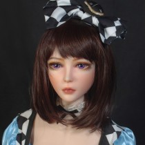 ElsaBabe Love Doll Wig Love Doll Wig Silicone Sex Doll Accessory for 102cm Kaga Saki