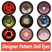 ElsaBabe Silicone Love Doll Sex Doll Eyes Accessory Designer Pattern Doll Eyes