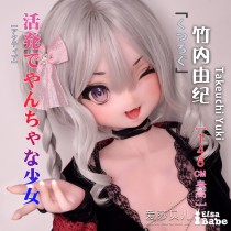 ElsaBabe Real Anime Doll Head Of 125cm 140cm 148cm 150cm 153cm Platinum Silicone Anime Sex Doll, Takeuchi Yuki