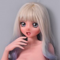 ElsaBabe 102cm Anime Style Platinum Silicone Sex Doll Anime Figure Body Real Solid Erotic Toy with Metal Skeleton