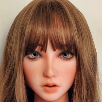 ElsaBabe Head of 165cm Sex Doll, Yoshikawa Yu with Customized Makeup - In Stock